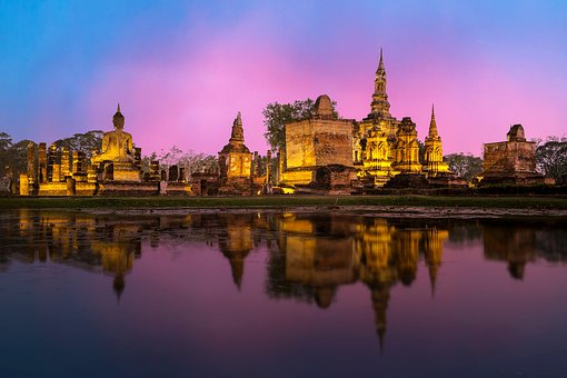 phra nakhon si ayutthaya, lagoon, reflection - Thailand Travel Guide: 10 Epic Adventures For Your Bucket List